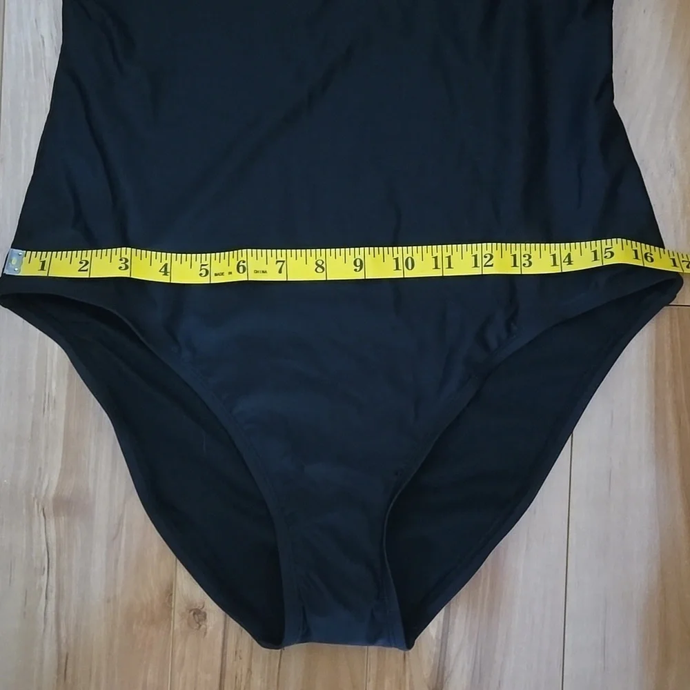 Hurley NWT Black Women's One Piece Swimsuit